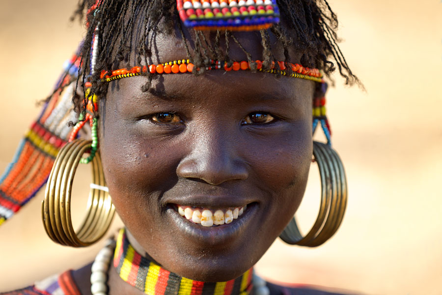 118a. Woman of the Pokot tribe   Kenya